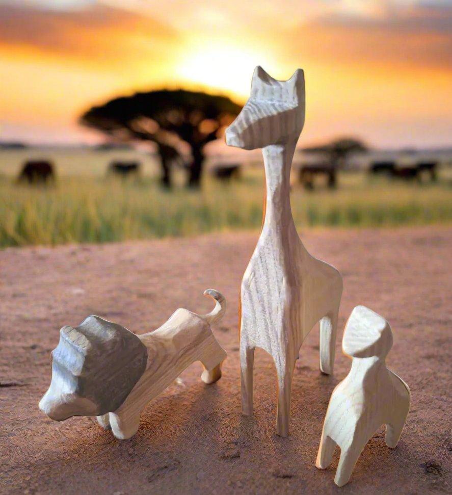 Hand Crafted Wooden Animals